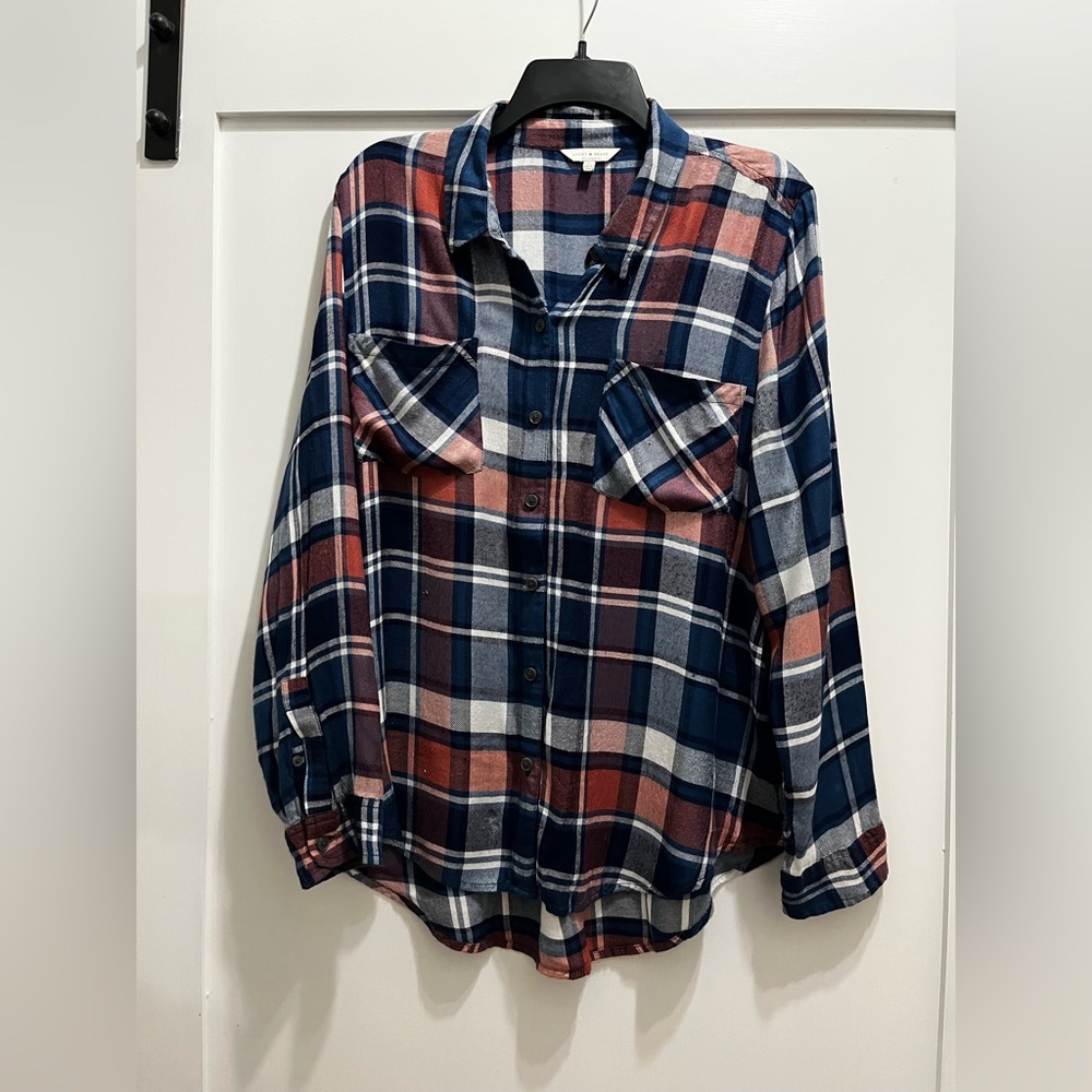 Woman’s flannel shirt
